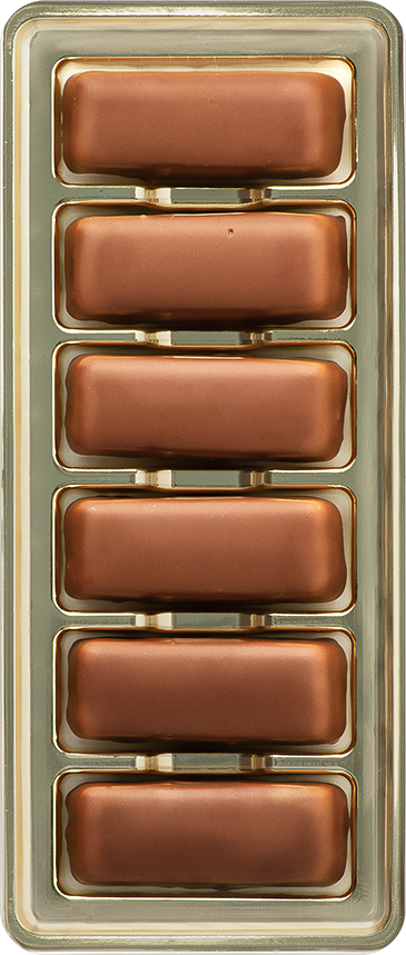 Марципан в молочном шоколаде с грецким орехом