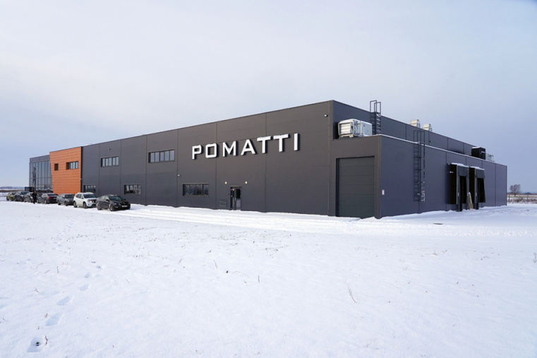 Компания «Поматти» запустила новейшую технологическую линию