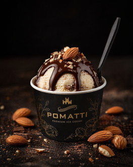 Марципановое мороженое от Pomatti